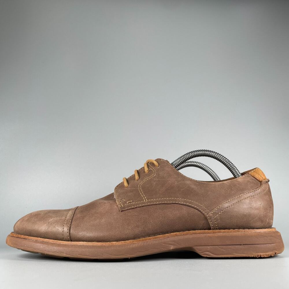 Sperry Top Sider Gold Cup Bellingham Men's 9 M Brown Leather Derby Shoe Cap Toe
